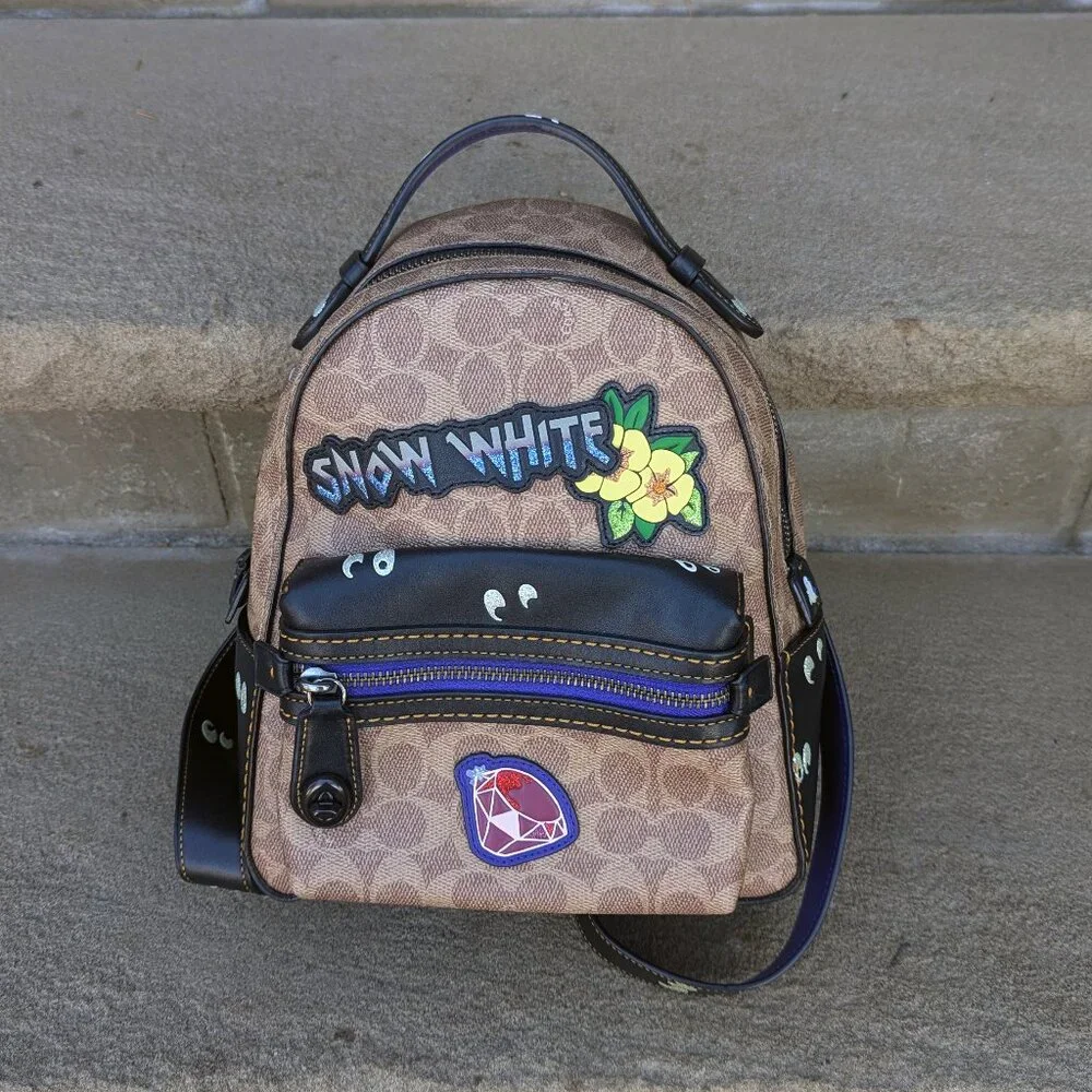 coach backpack snow white Coach | Bags | Coach X Disney Snow White Leather Dark Fairytale Backpack  Htf